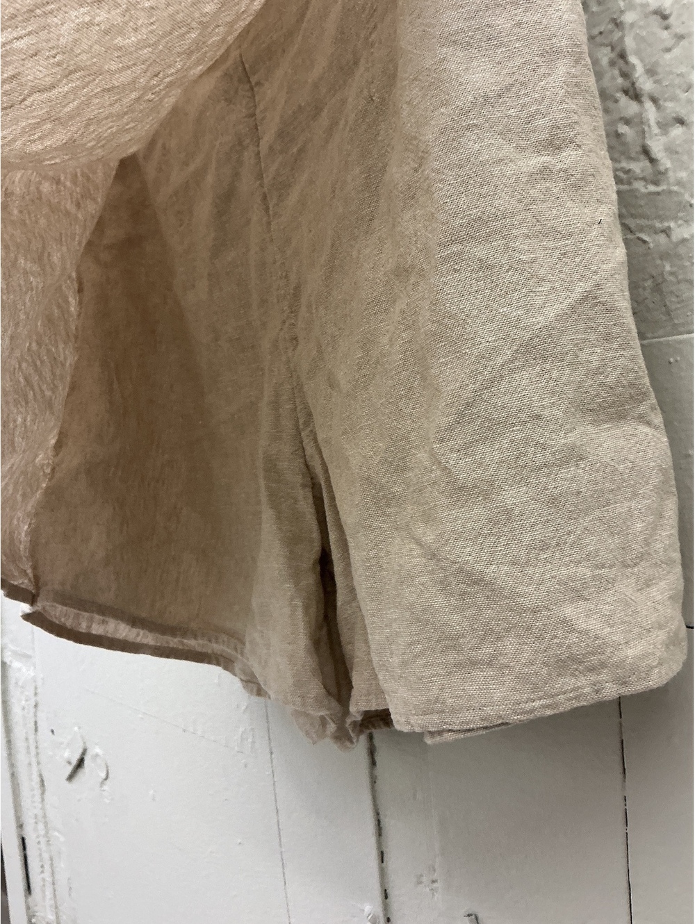Beige Linen Two-Piece Set - Picture 5 of 7